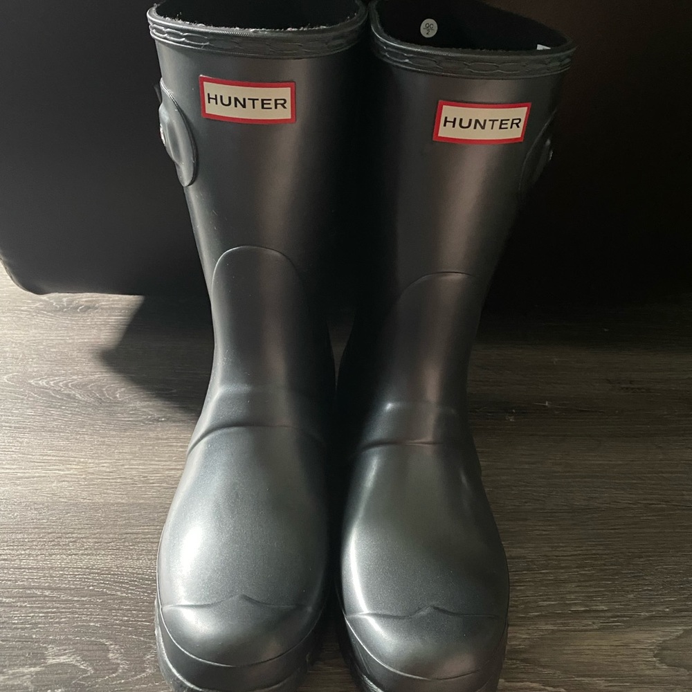 Hunter Boots with Boot Socks